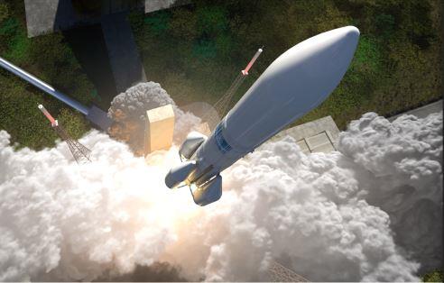 借助 EOS 技术,ArianeGroup 成功制造出采用一体化设计 (AiO) 的上面级助推器喷嘴头。(来源:ArianeGroup)